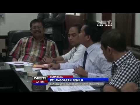 NET JATIM - Caleg di Surabaya laporkan dugaan jual beli suara ke Bawaslu