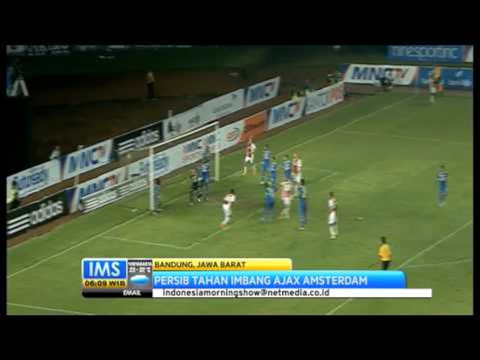 IMS - Laga persahabatan Persib Bandung mengimbangi klub asal Belanda