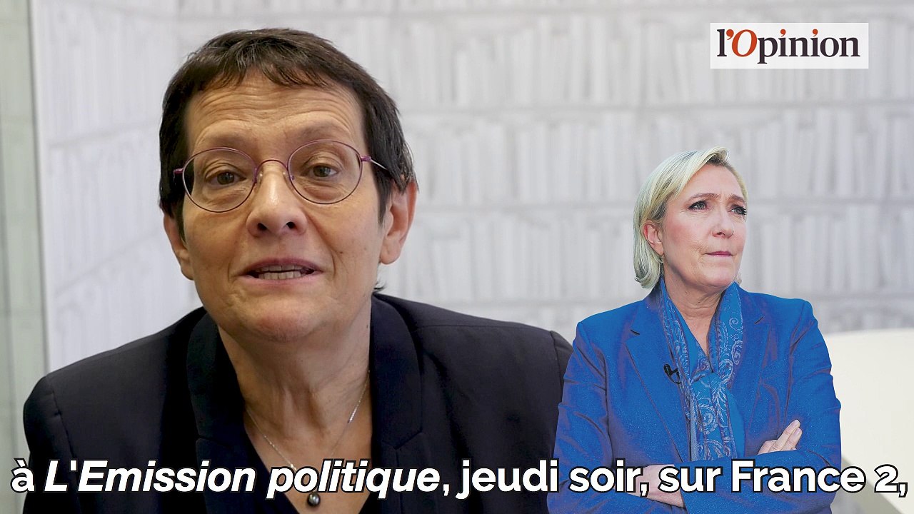 Pour Marine Le Pen, un verre à moitié vide et à moitié plein