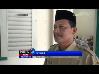 NET12 Siswa SMP Indramayu Diperiksa Agar Tak Curang Saat UN