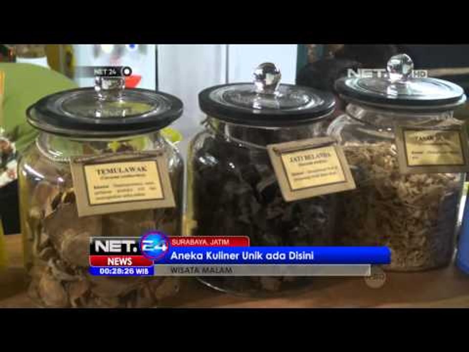 NET24 - Pasar malam Surabaya sajikan aneka suguhan kuliner nusantara