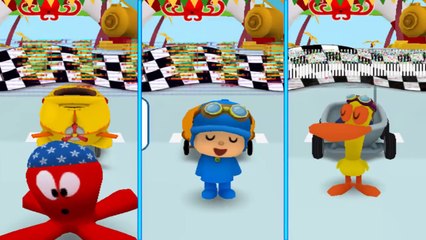Pocoyo en Español ►Divertida Carrera de Pocoyo y sus Amigos