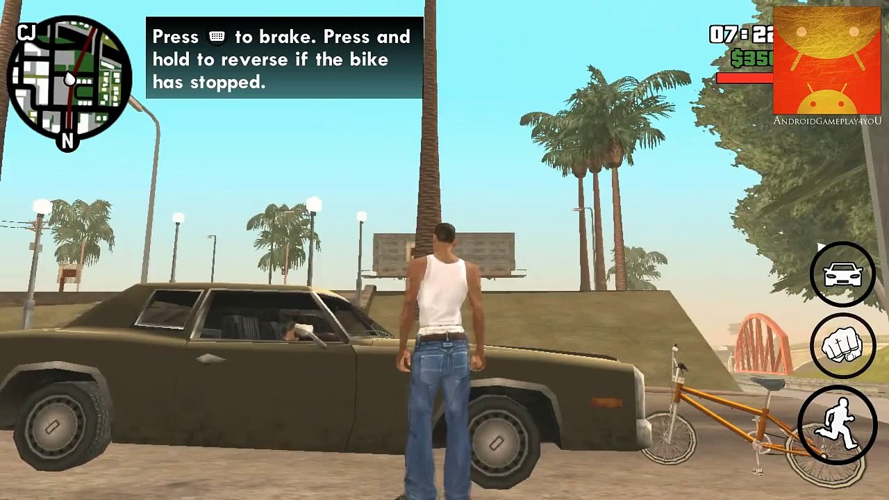 GTA San Andreas Android GamePlay Part 1 (HD)
