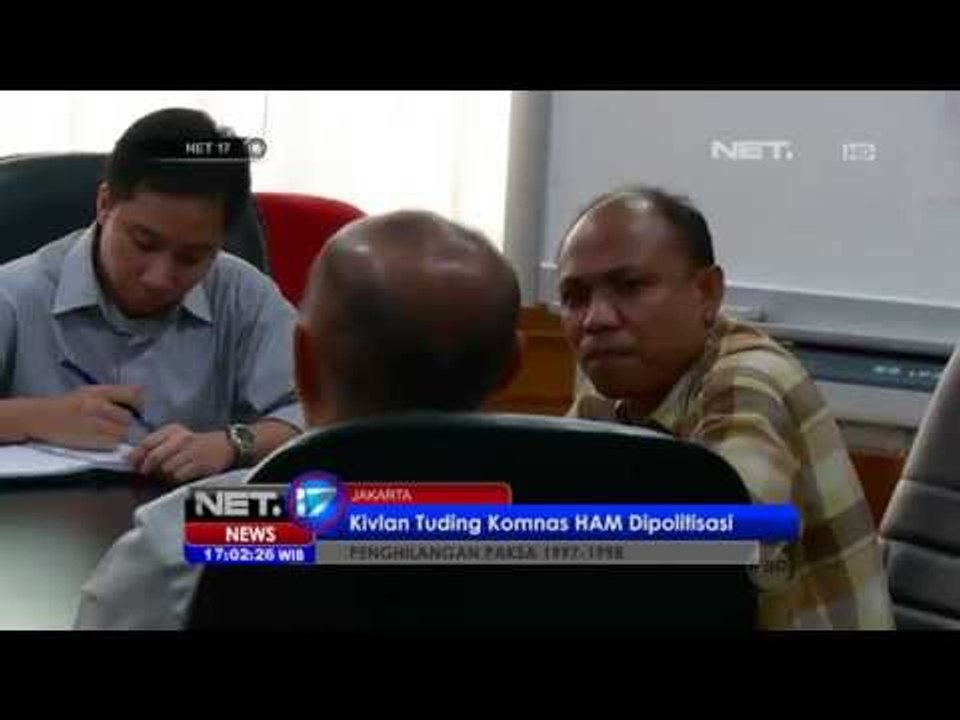 NET17 - Kivlan Zen Menuding Timses Jokowi Mempolitisasi Komnas HAM