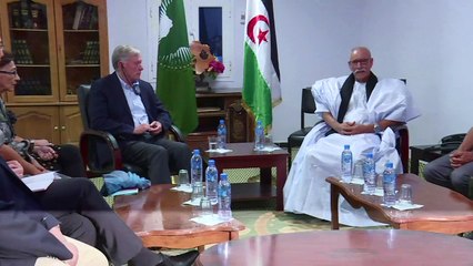 مبعوث الامم المتحدة الى الصحراء الغربية يلتقي زعيم البوليساريو