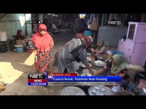 NET12 - Kabupaten Sumenep Kekurangan Stok Ikan Segar Akibat Cuaca Buruk