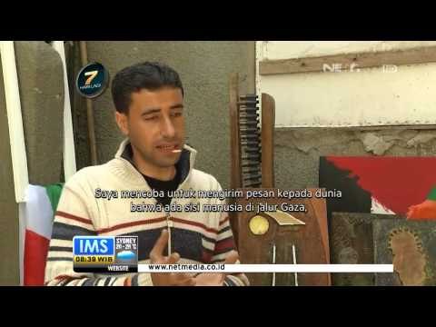 IMS - Karya Seni dari Granat dan Selongsong Peluru dari Konflik Gaza