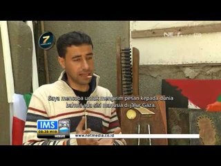 IMS - Karya Seni dari Granat dan Selongsong Peluru dari Konflik Gaza