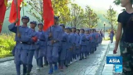 China: Welcome to "Red Culture Camps", aimed at igniting communist spririt in younger generations