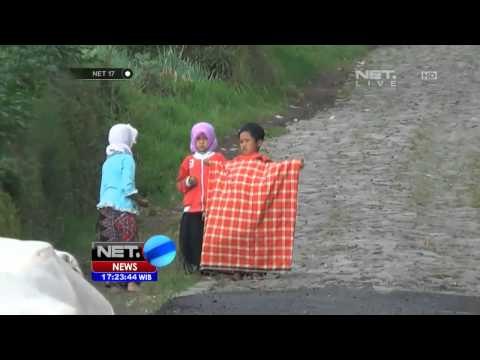 NET17 - Abu Vulkanis Masih Berguguran di Radius 4 km dari Puncak Gunung Slamet