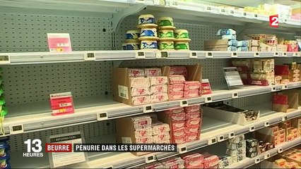 Beurre : les supermarchés français font face à la pénurie