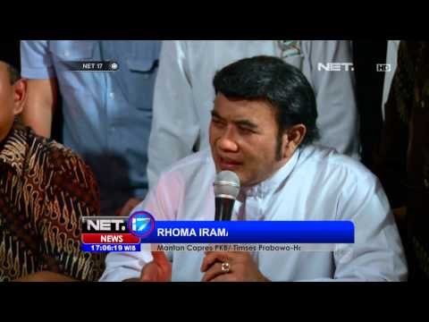 NET17 - Prabowo menggaet dua mantan Capres yang sempat diajukan PKB