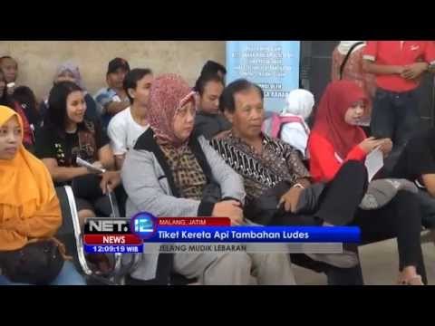 NET12 - Tiket 2 Rangkaian Kereta Api Tambahan untuk Arus Balik Lebaran di Stasiun Malang Ludes