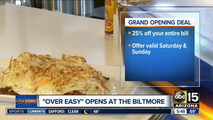 Over Easy offering grand opening deal in Phoenix