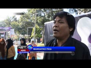 NET24 Cake for President dari Mahasiswa di Medan