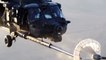 Super Stallion and Blackhawk Helicopters Aerial Refueling - Slow Motion