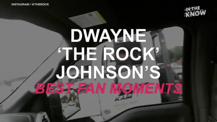 Dwayne 'The Rock' Johnsons Best Fan Moments