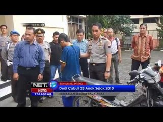 NET17 - Penjaja Makanan di Banyumas Cabuli 28 Anak