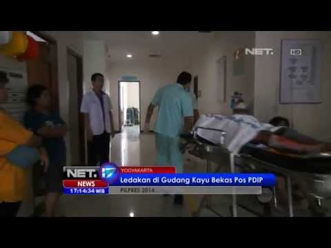 NET17 - 3 Orang terluka akibat ledakan misterius di sebuah gudang kayu Wirobrajan #Pemilu 2014
