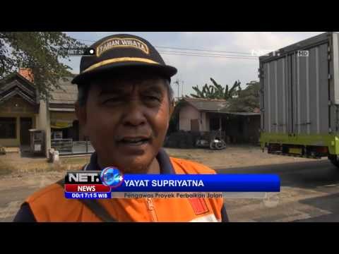 NET24 - Jelang Arus Mudik Lebaran Perbaikan Jalan masih Berjalan