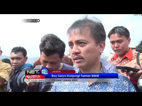 Roy Suryo sambangi taman bersih manusia dan berwibawa Tanjung Priok - NET12