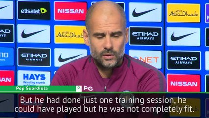 Aguero ready for Man City comeback - Guardiola