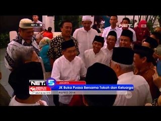 Jusuf Kalla berbuka bersama Tokoh dan Keluarga - NET5