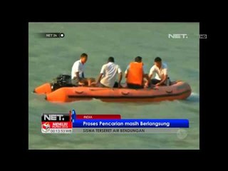 NET24 Peristiwa Tersapunya Puluhan Siswa di Bendungan di India Terekam Kamera Amatir