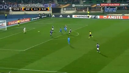 Mario Gavranovic  Goal HD - Austria Vienna	0-2	Rijeka 19.10.2017