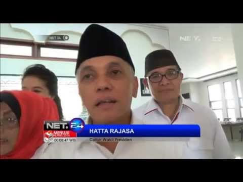 Hatta Rajasa Nostalgia Masa Kecil Saat Kampanye di Pangkal Pinang -NET24