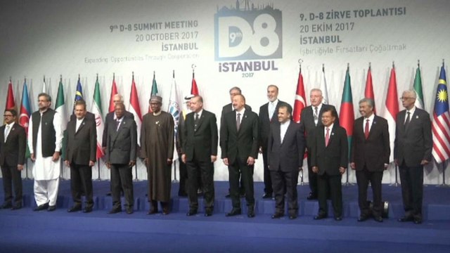 Türkiye D8 Zirvesi'ne ev sahipliği yapıyor