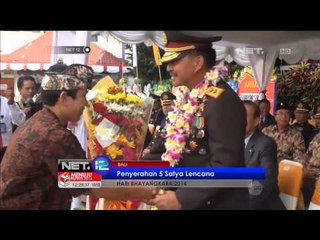 Peringatan HUT Bhayangkara Ke 68 - NET12