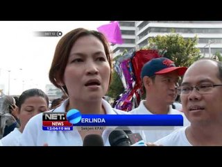 NET12 - Aksi Damai Kekerasan anak di Bunderan HI