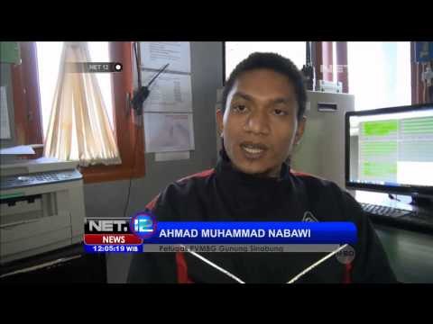 Gunung Sinabung kembali keluarkan awan panas - NET12