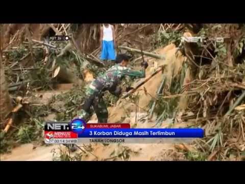 Longsor di Kampung Cibojong akibatkan 7 bangunan tergerus - NET24