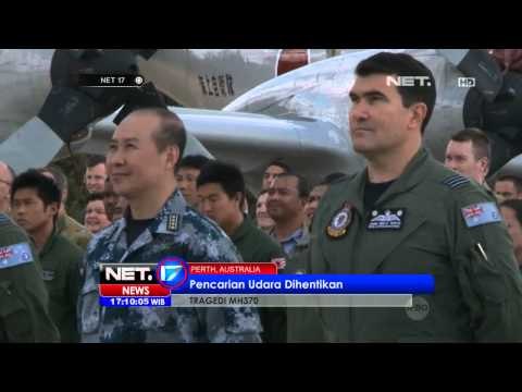 NET17 - Pencarian Malaysia Airlines lewat udara dihentikan dan difokuskan di dasar Samudera Hindia
