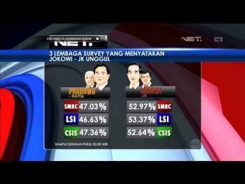 Perbedaan Hasil Hitung Cepat Membuat Kedua Kubu Capres Saling Klaim Kemenangan -IMS