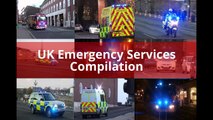 Police, Fire Appliances & Ambulances responding - BEST OF new -