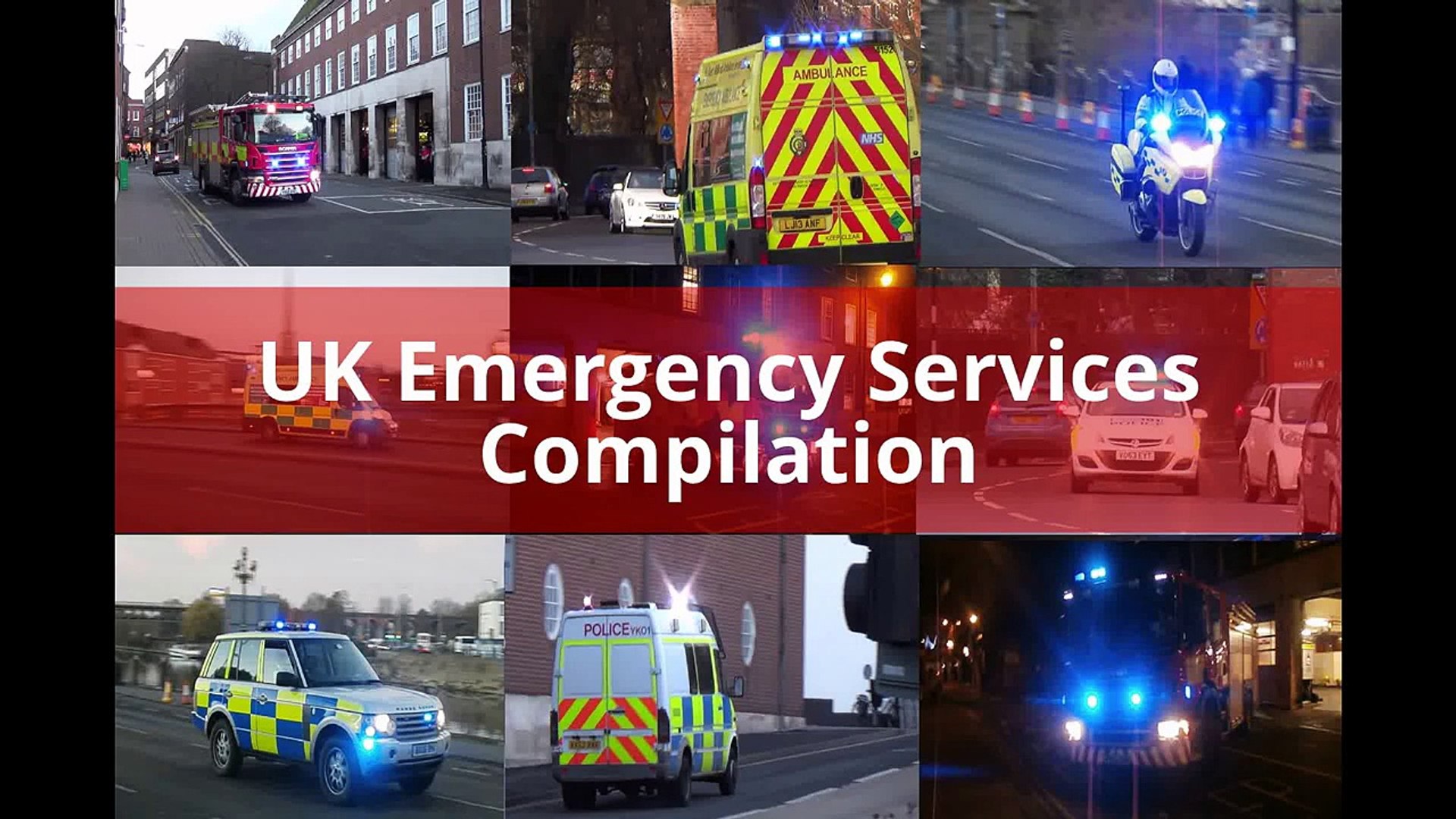 ⁣Police, Fire Appliances & Ambulances responding - BEST OF new -