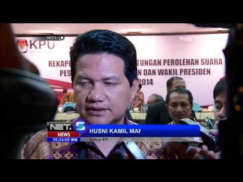 Selasa Dini Hari KPU Selesai Rekapitulasi Suara 28 Provinsi -NET5