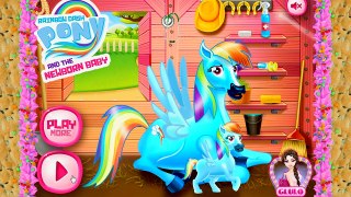 Rainbow Dash Baby + Jumping - Lets Play Online Horse Games -Thank You 50,000 Subbies