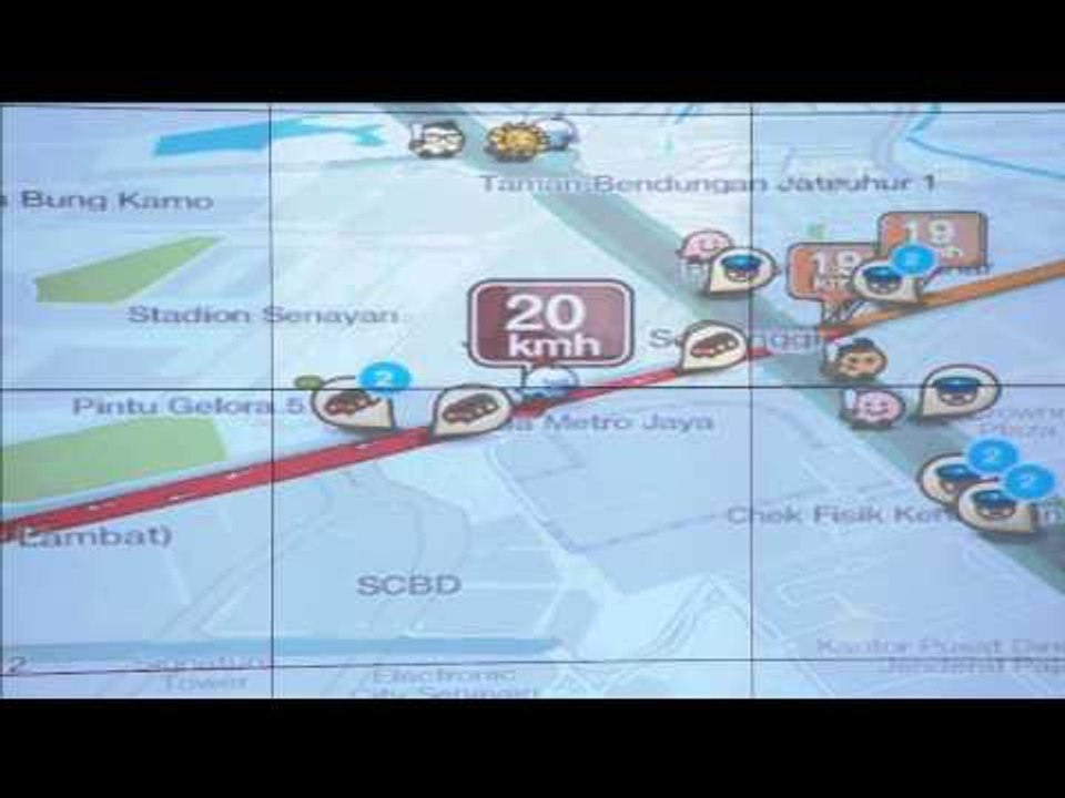 Traffic Update Waze 5 Agustus 2014 - IMS