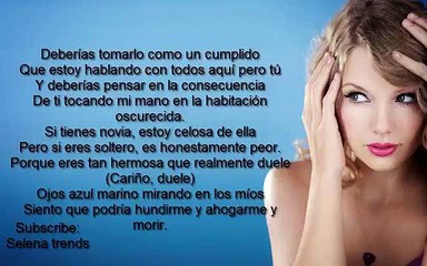 (1) Taylor Swift-Gorgeous(Traducida Al Español)_Lyrics e