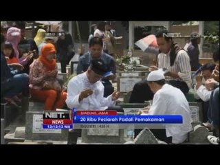 20 Ribu Peziarah Padati Pemakaman Umum di Hari Raya Idulfitri -NET12