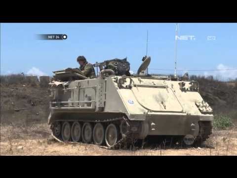 Artileri dan Prajurit Israel serang Jalur Gaza lewat jalur darat - NET24