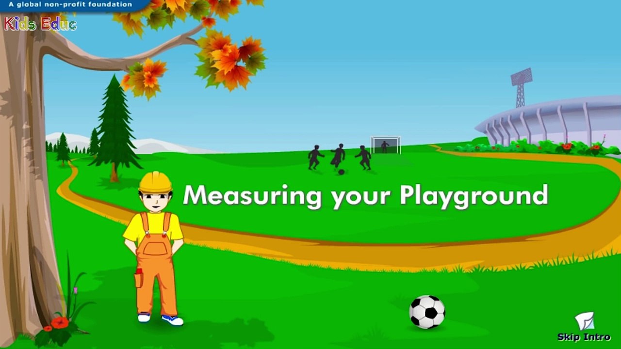 Perimeter & Area of a Rectangular Object, Learning Videos for Children, Math Lesson for Grade 2 - 3