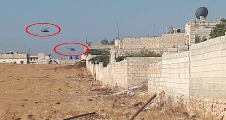 Halep'in Kuzeyine Rus, Doğusuna Türk Askerleri Helikopterli Çıkarma Yaptı