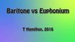 Baritone vs Euphonium - Comparison