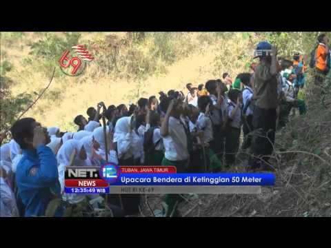 Upacara di Tengah Terjangan Ombak dan Dinding Tebing Setinggi 50 meter -NET12