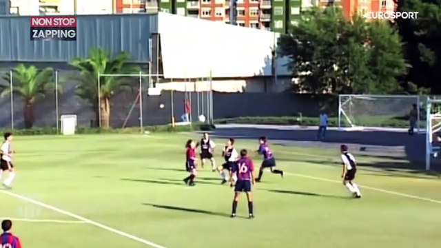 Quand Lionel Messi ridiculisait déjà ses adversaires avec les jeunes du Barça (vidéo)